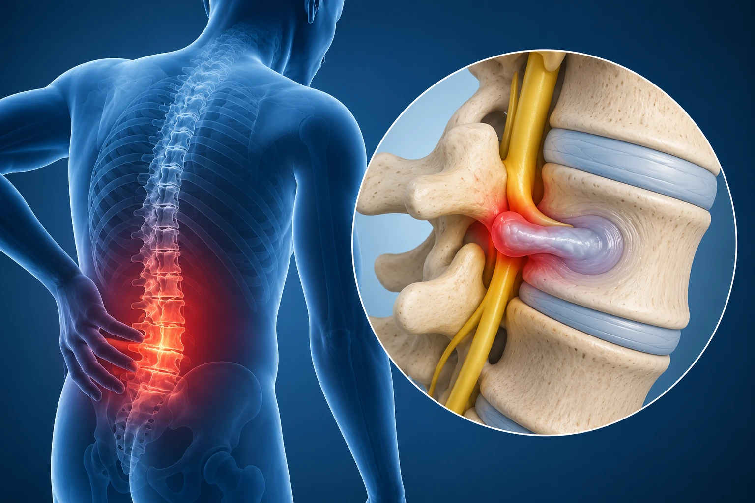 Cirugía endoscópica de columna para el tratamiento de hernia discal lumbar